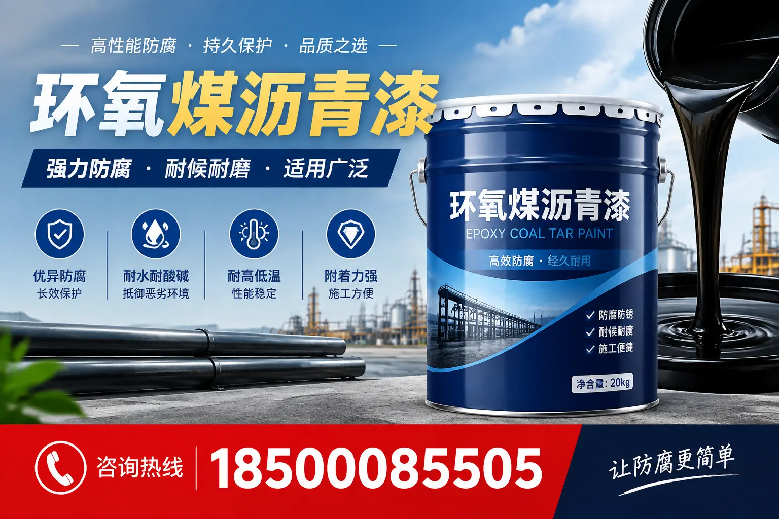 环氧煤沥青漆在不同气候条件下的表现分析，伊犁适用性